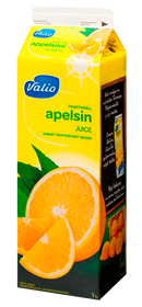 Апельсиновый сок Valio, обогащенный витамином С, 1 л