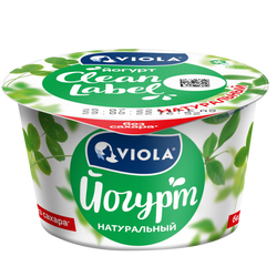 Йогурт Viola Clean Label®  без наполнителя, 3.4 %, 180 г