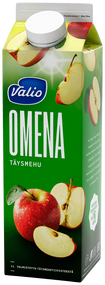 Яблочный сок Valio, обогащенный витамином С, 1 л