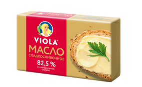 Масло сладкосливочное Viola 82,5 %, 150 г