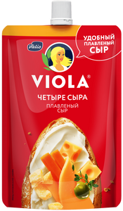 Сыр плавленый Viola "Четыре сыра", 180 г