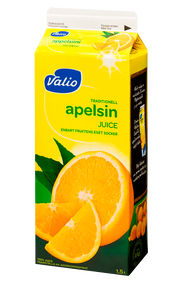 Апельсиновый сок Valio, обогащенный витамином С, 1,5 л
