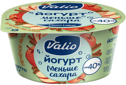 Йогурт Valio «Печеное яблоко» с яблоком и корицей Clean Label®, 2.9 %, 120 г